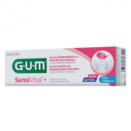 GUM SENSIVITAL+ PASTA DENTAL 75ml